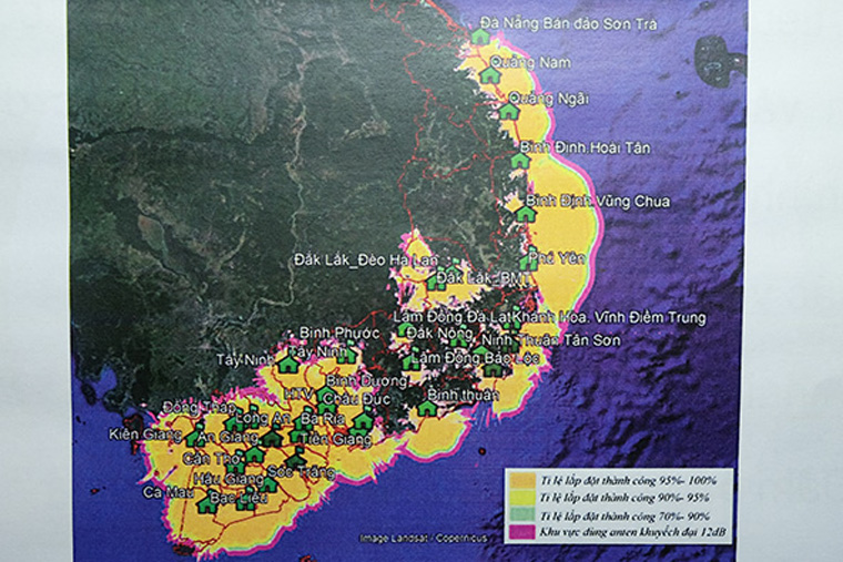 Tình hình triển khai số hoá truyền hình tại các tỉnh Tây Nguyên và Nam Trung Bộ. Ảnh: Trọng Đạt