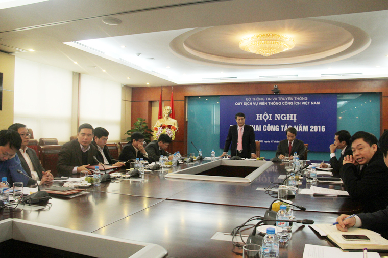 Thứ trưởng Bộ TT&TT Phạm Hồng Hải phát biểu chỉ đạo tại Hội nghị.