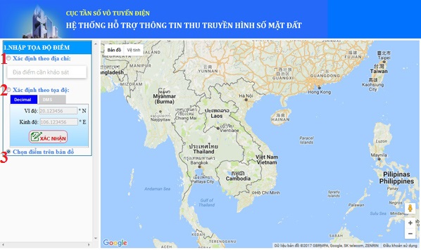 Hướng dẫn dò trạm phát DVB-T2 để xoay anten cho đúng