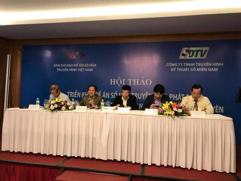 Hội thảo về số hóa truyền hình diễn ra tại Buôn Mê Thuột vào ngày 19/1/2018.