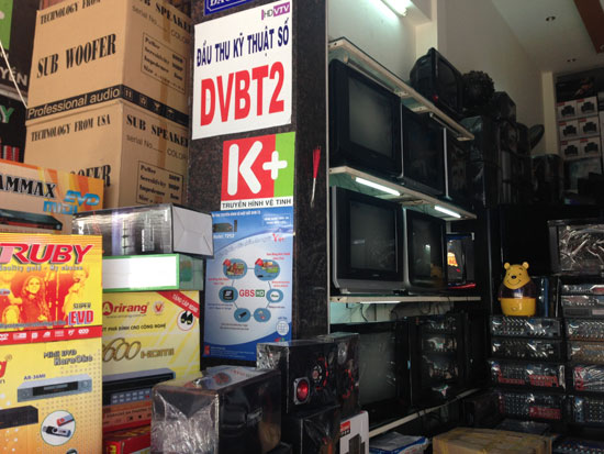Thị trường đầu thu số DVB-T2 đã rất sôi động do ngày tắt sóng truyền hình analog ở 4 thành phố đã cận kề.