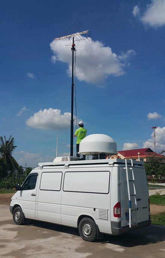 Vùng phủ sóng DVB-T2 đảm bảo cho ngày tắt sóng truyền hình analog tại 8 tỉnh