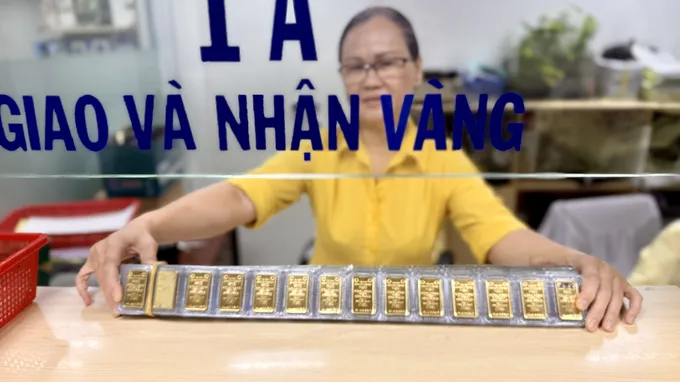 Sáng 17-3, giá vàng trong nước giảm