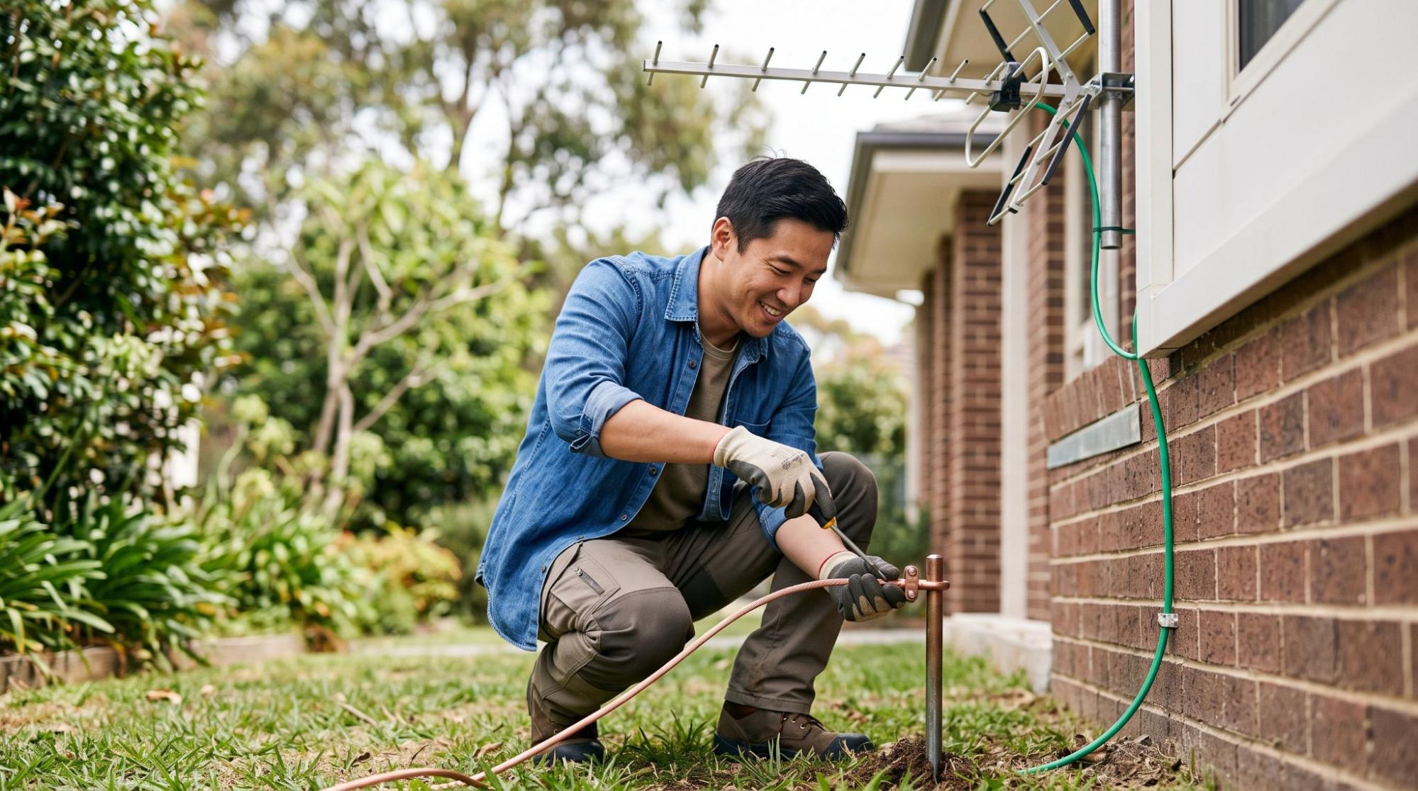 Kỹ thuật tiếp đất an toàn cho cột đặt anten